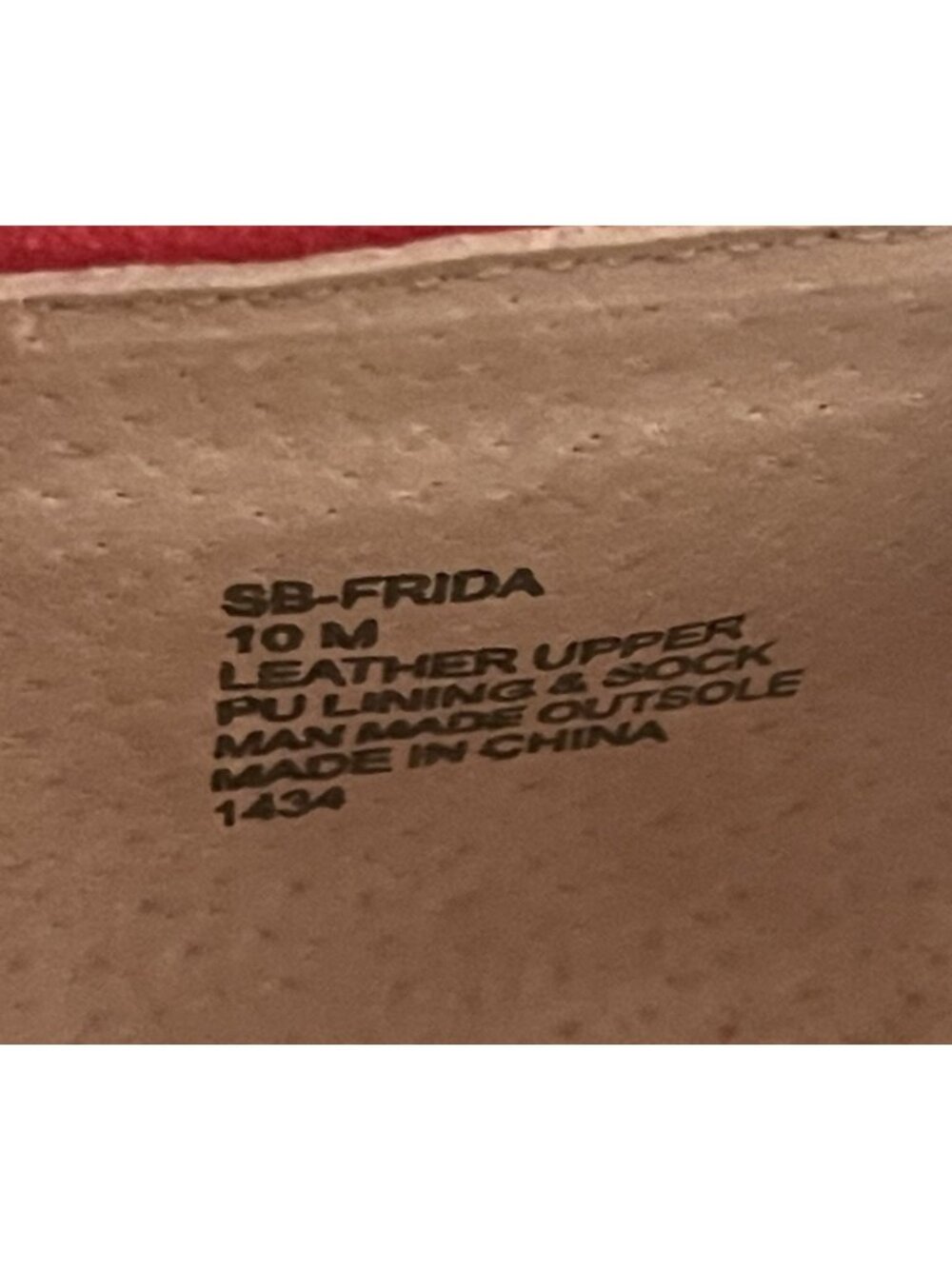 Betsey Johnson SB-Frida Red Suede Rhinestone Block Heeled Pumps Women's 10M - Picture 10 of 10